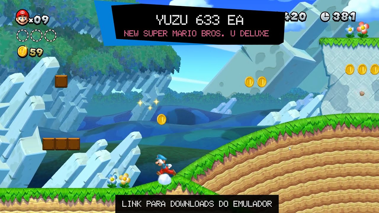 New Super Mario Bros. U Deluxe - yuzu