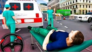 Emergency Ambulance Simulator 3D - City Ambulance Rescue Driving Game - Android Gameplay screenshot 4