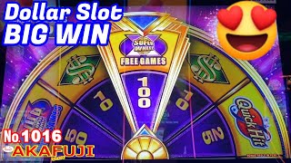 Dollar Slots🎰DOUBLE FORTUNE SLOT & QUICK HIT SUPER WHEEL SLOT BONUS GAME @ San Manuel Casino 赤富士スロット