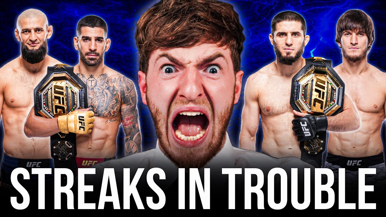 UFC's Longest Win Streaks: Who's Actually Safe?