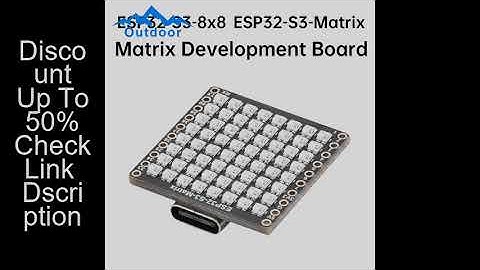 ESP32-S3 Matrix WIFI BT BLE 5 Mini Development Board Bluetooth Development Module Based on ESP32-S3