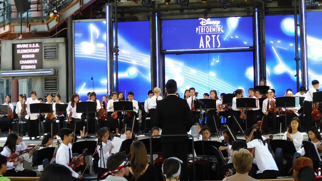 2018 Irvine Elementary Honor Chamber Strings at Disneyland