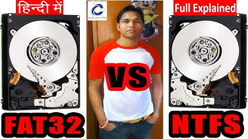 FAT32 vs NTFS File System Part 2 | What is File System FAT32 & NTFS in Hindi ? | Computer Hardware .