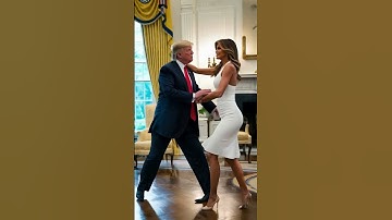 Thumbnail of MELANIA and DONALD TRUMP'S  Dance in White House!