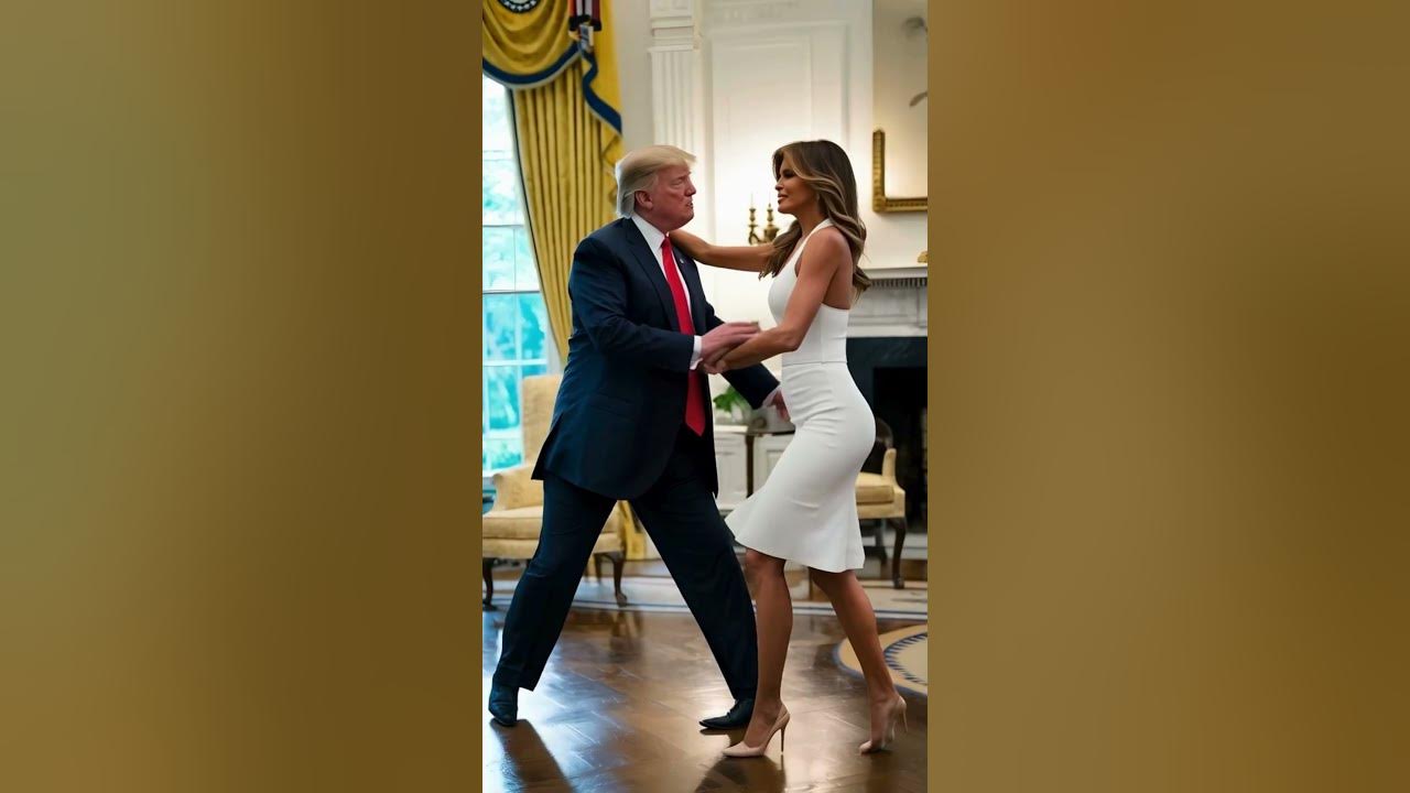 MELANIA and DONALD TRUMP'S Dance in White House! MELANIA and DONALD TRUMP'S Dance in White House!
