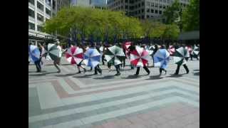 Umbrella Flash Mob (Front View)