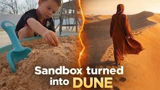 A Sandbox Turned Into a Dune Style Movie