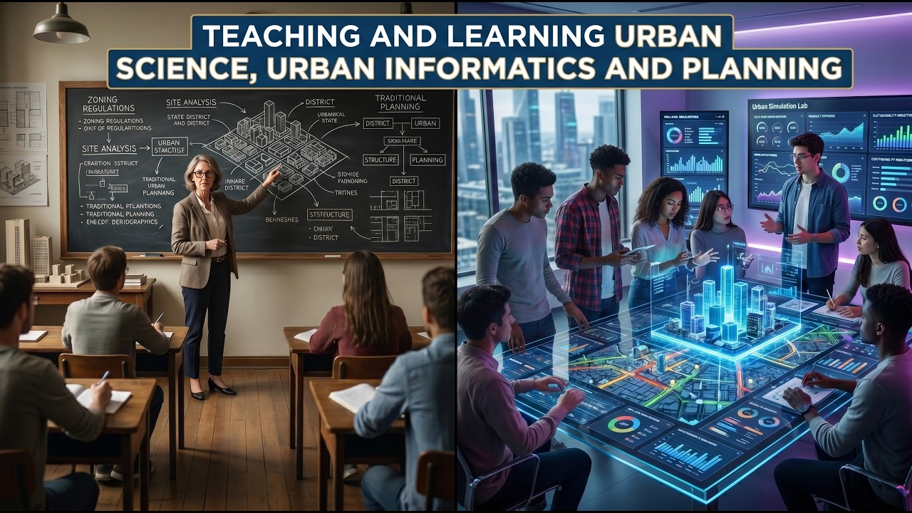 Teaching and Learning Urban Science, Urban Informatics and Planning ...