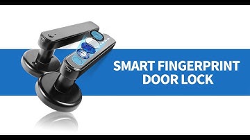 Elemake Smart Fingerprint Door Lock FKDL-308(H) Installation Video