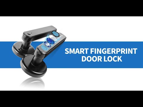 Elemake Smart Fingerprint Door Lock FKDL-308(H) Installation Video
