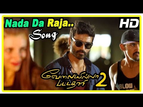 VIP 2 Scenes | Nada Da Raja Song | Dhanush refuses Kajol's job offer | Velai Illa Pattadhari 2