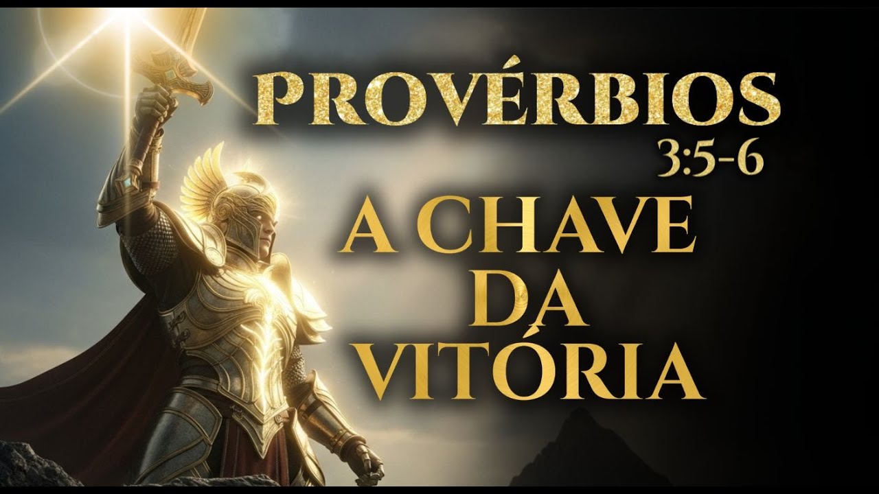 PROVÉRBIOS 3 5 6 A SABEDORIA que ABRE o CAMINHO da VITÓRIA