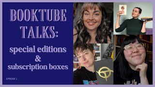 Booktube Talks: Special Editions & Subscription Boxes 📚 Episode 1 @gotathingforthings