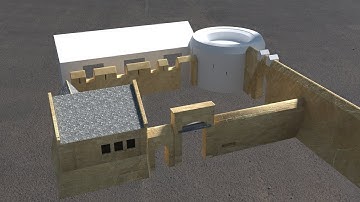 Blender 3D mega Tutorial st.michel entrance part 2 extrude scale