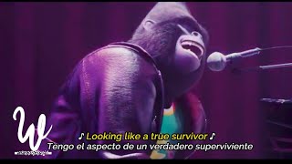 Video thumbnail of "SING - I'm Still Standing - Johnny (Taron Egerton) | Lyrics - Sub. Español"