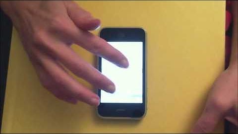 Dr. Robinson teaches iPhone with Voice Over-use same tricks for iTouch & iPad