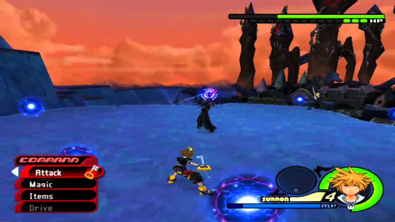 KH2FM - Sora & Cloud vs Sephiroth & Riku [HD] - YouTube