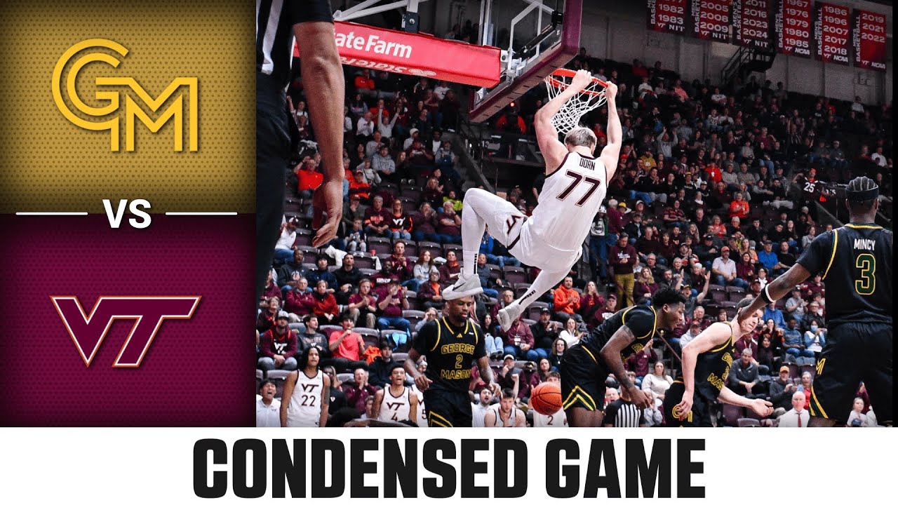 George Mason vs. Virginia Tech Condensed Game | 2025-26 Men's ...