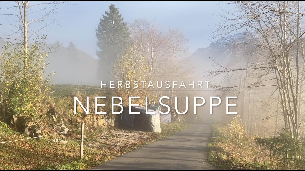 Herbstausfahrt Nebelsuppe