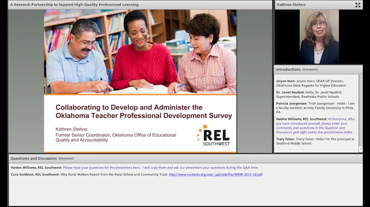 A Research Partnership to Support High-Quality Pro...