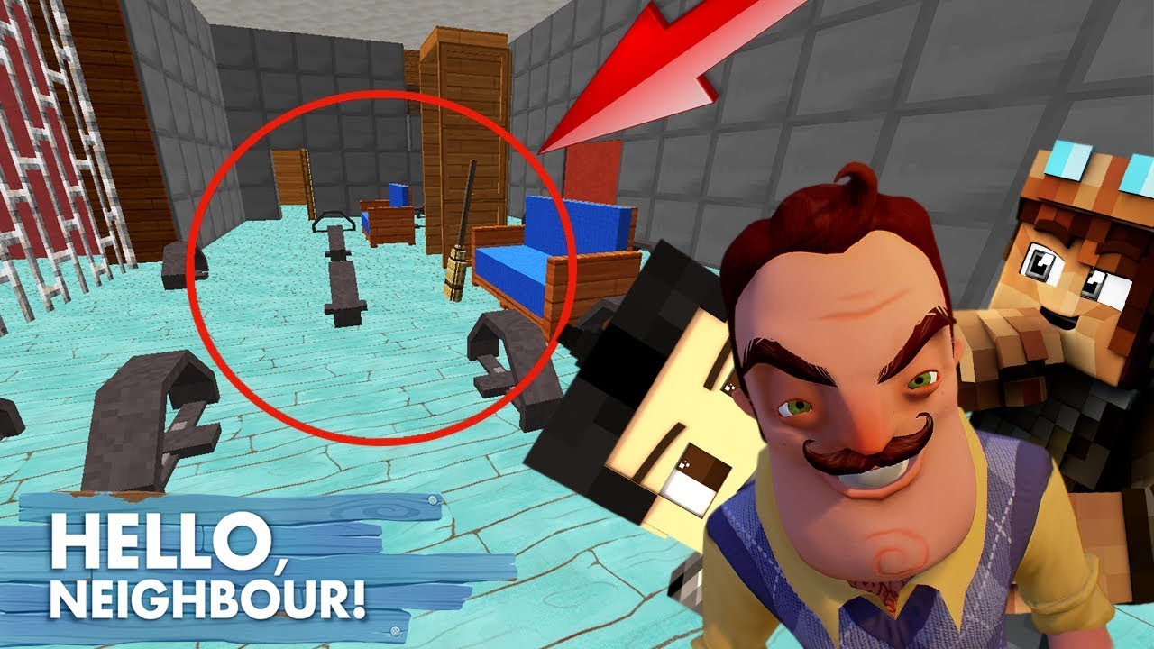 FURIOUS À FAIT DES PIÈGES DE MALADE ! Hello Neighbor Minecraft