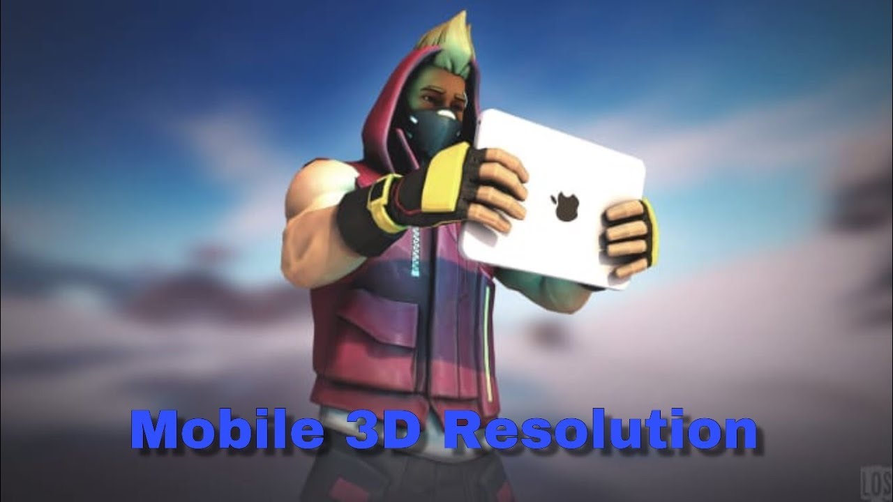 New Fortnite Mobile 3d Resolution Setting Youtube - new fortnite mobile 3d resolution setting