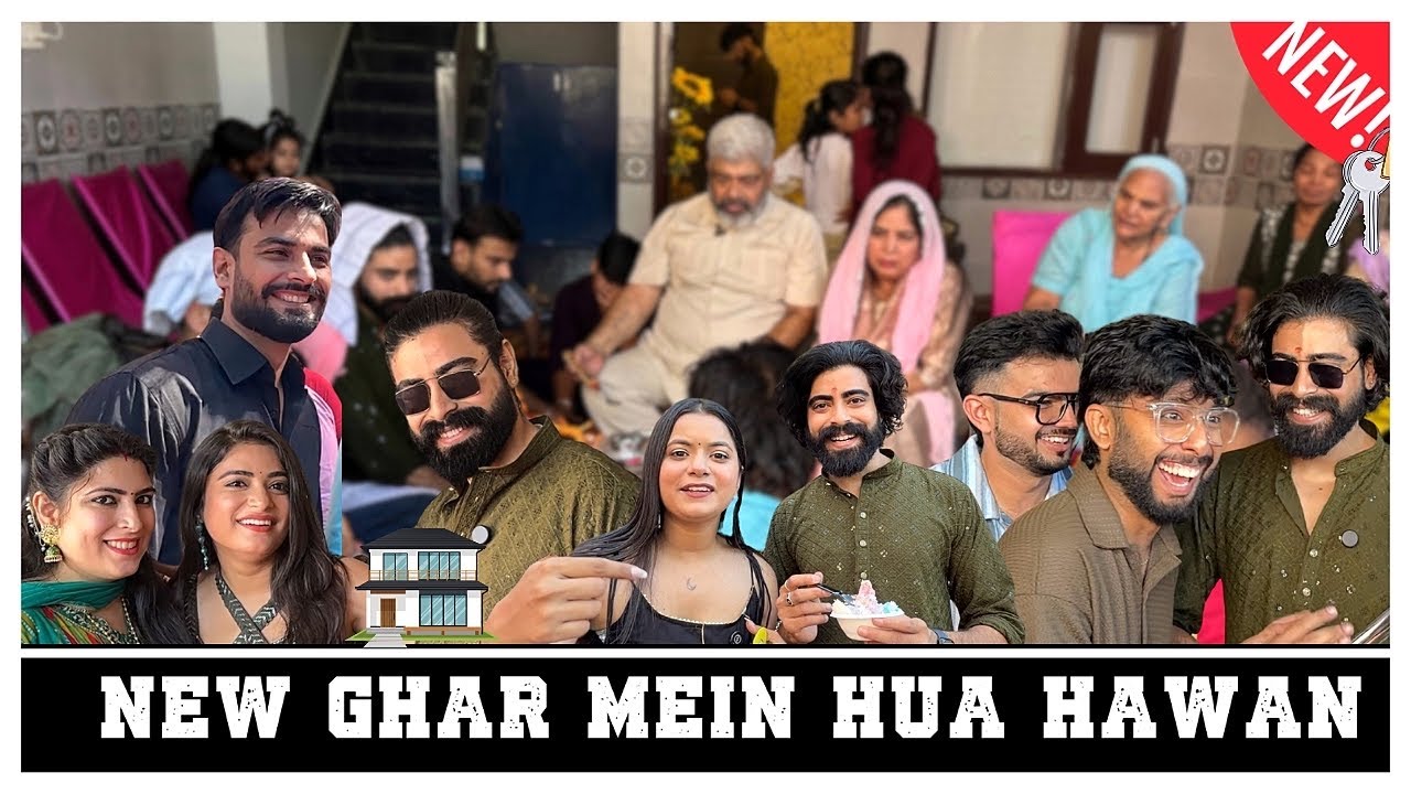 New Ghar Mein Hua Hawan 🤗 
