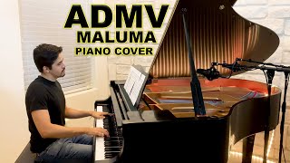 Video thumbnail of ""ADMV" - Piano Cover + Partitura - Maluma | George Vidal"