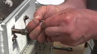Install a column on an On-Column injector