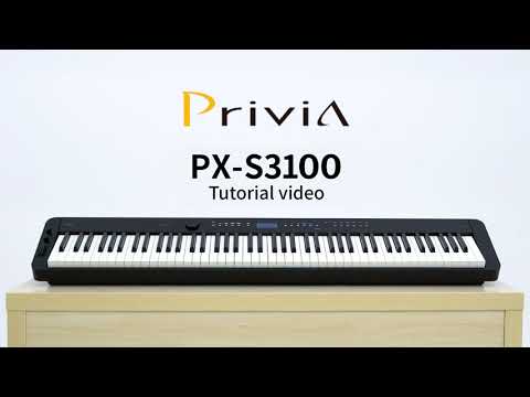 Privia PX-S3100 Tutorial Video | CASIO