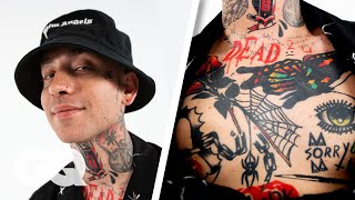 blackbear Breaks Down His Tattoos | GQ