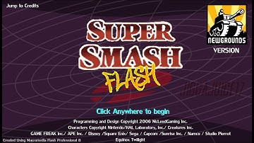 Super Smash Flash [Mega Man X Classic Mode] Flash Game (No Commentary)