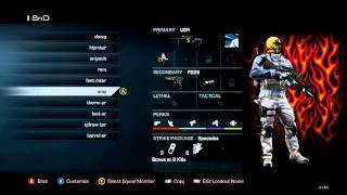 Call of Duty: Ghost Competitive SnD class setups