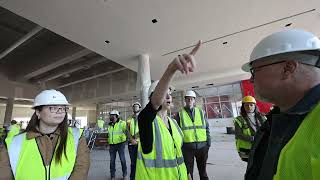 Tour of new Waco High School in progress (Dec. 10, 2024)