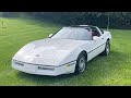 1987 Corvette L98 walk around/in depth review
