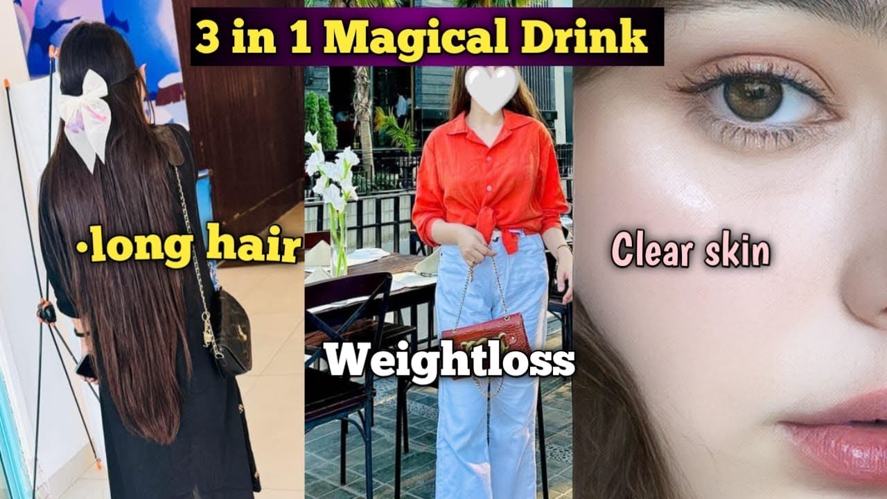 Magical Drinks For Weightloss | Skin Nails Hair | 