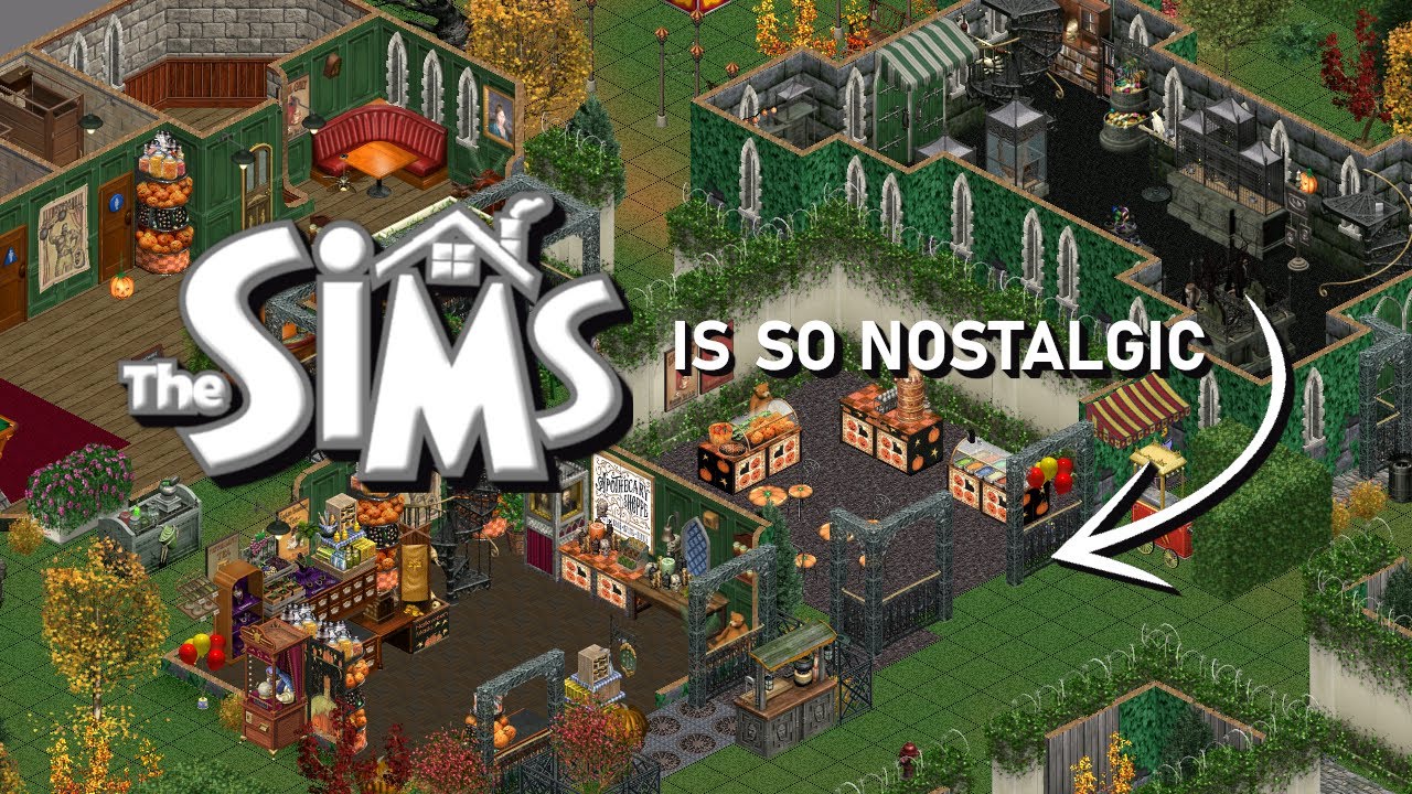 Trying To Build in The Sims 1 Before It Crashes