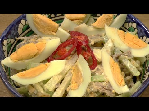 Видео: Салат Ташкент , классика Союза | Быстро, просто, очень вкусно!