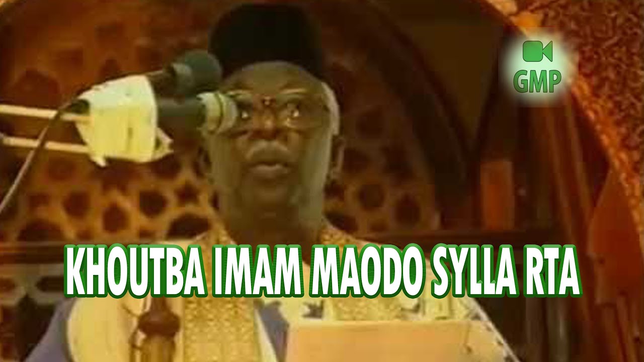 khoutba imam maodo Sylla grand mosque de Dakar rta