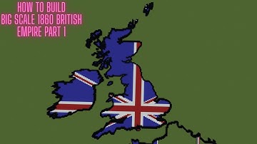 How To Build Big Scale 1860 Europe In Minecraft Part 1 The British Empire Part 1