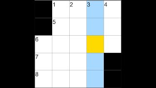 Mini Crossword #25 screenshot 1