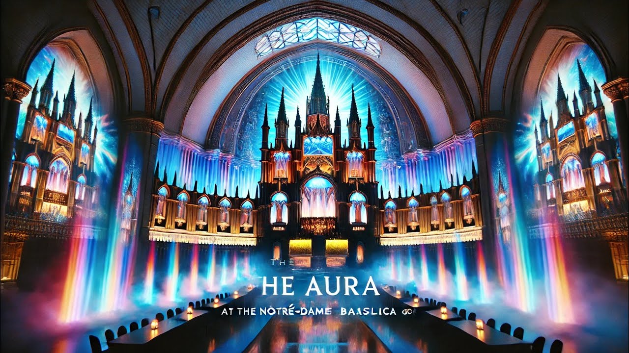 The AURA Experience at the Notre-Dame Basilica of Montréal 😍 - YouTube