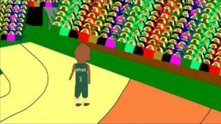 Antoine Walker HITS A 4 POINTER TO WIN THE 2008 NBA FINALS