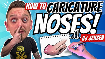 How To Caricature Noses - 5 ToonHeadz Tips