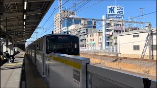 中央総武線 E231系500番台 A526編成 津田沼行き 入線シーン@西船橋