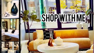 SHOP WITH ME 🍂CB2 & RESTORATION HARDWARE| STORE WALKTHROUGH #homedecor #falldecor