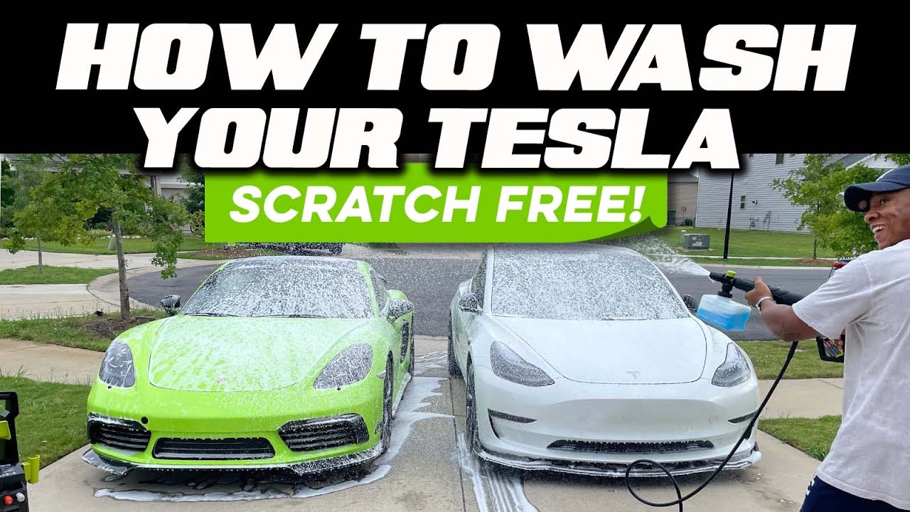 How To Wash Your Tesla, Wash, products, & detail tips from the pro's