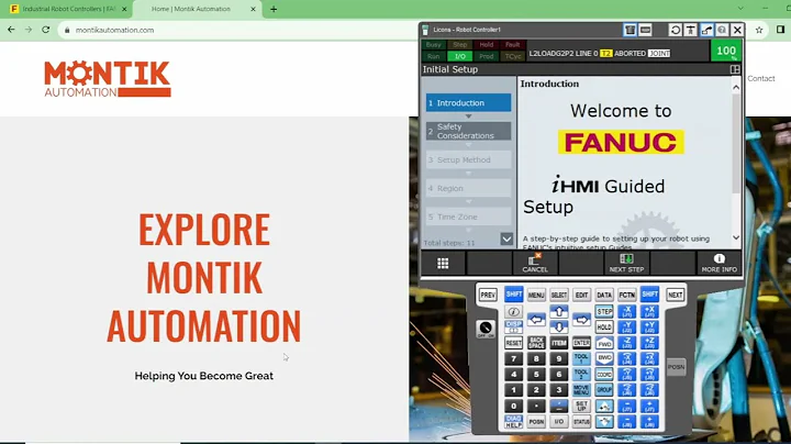 Where to Start with Fanuc Robot.