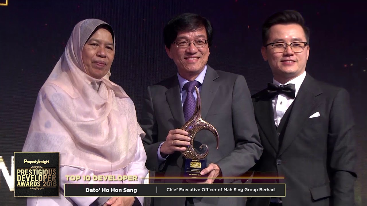 PIPDA 2018 Property Awards : Mah Sing Group Berhad - Top 10 Developer