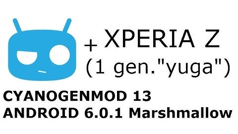 First quick review of Cyanogenmod 13 (Android 6.0.1) on Sony Xperia Z 1gen. (Yuga)